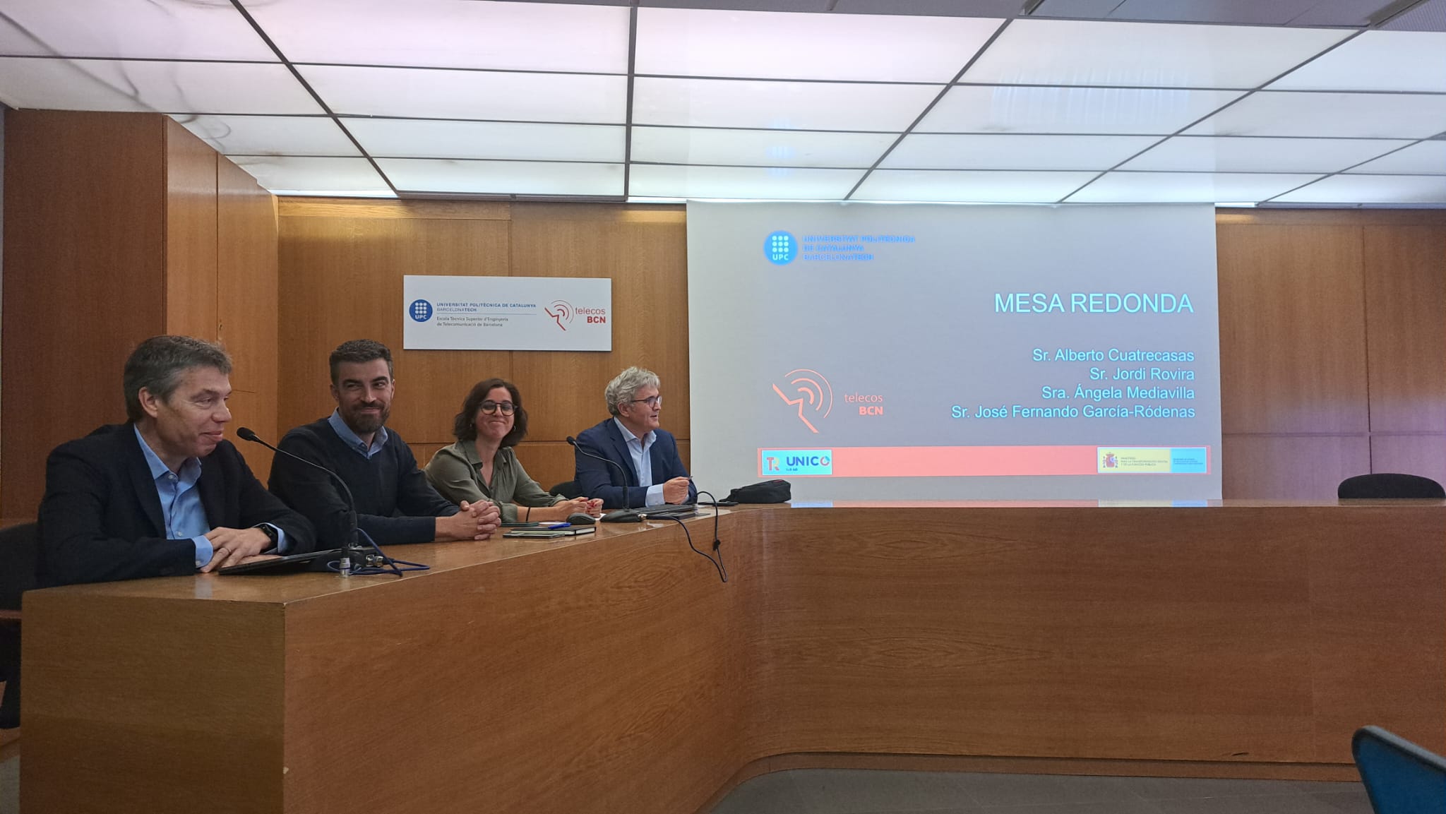 Presentación del estudio sobre la Ingeniería de Telecomunicación en la Escola Tècnica Superior d'Enginyeria de Telecomunicació de Barcelona de la Universitat Politècnica de Catalunya