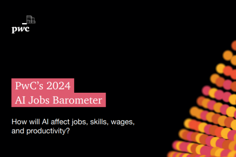 PwC’s 2024 AI Jobs Barometer - 
How will AI affect jobs, skills, wages, and productivity?

