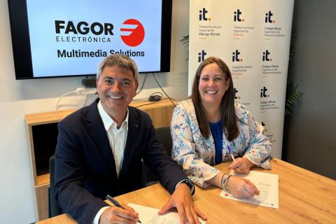 COIT y FAGOR Multimedia Solutions firman un convenio para impulsar la formación TIC entre colegiados