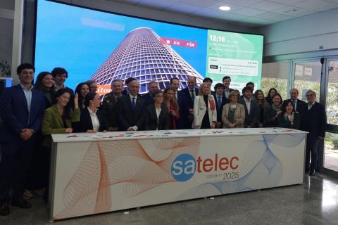 Estuvimos en SATELEC 2025: impulsando el futuro de los ingenieros de telecomunicación