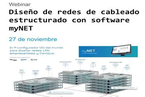 Webinar: Diseño de redes de cableado estructurado con software myNET